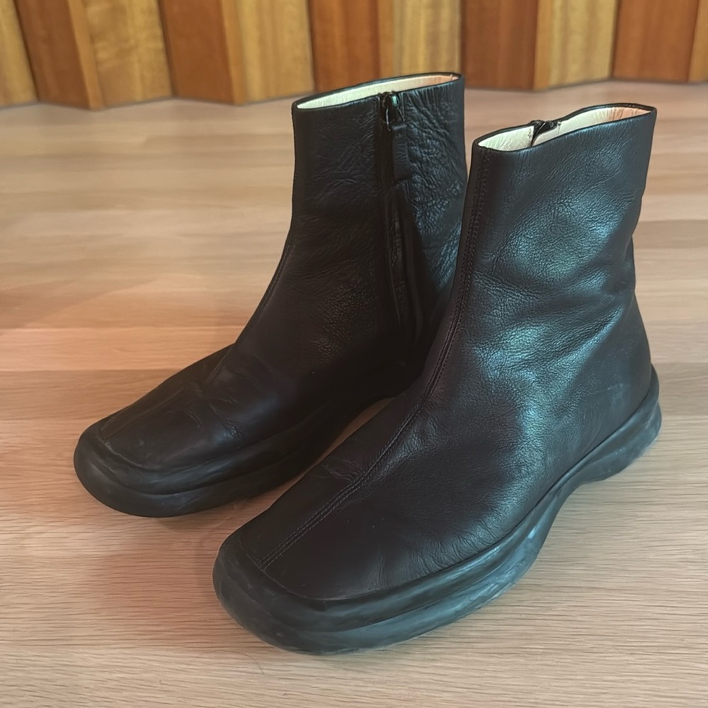 The Row Leather Boots